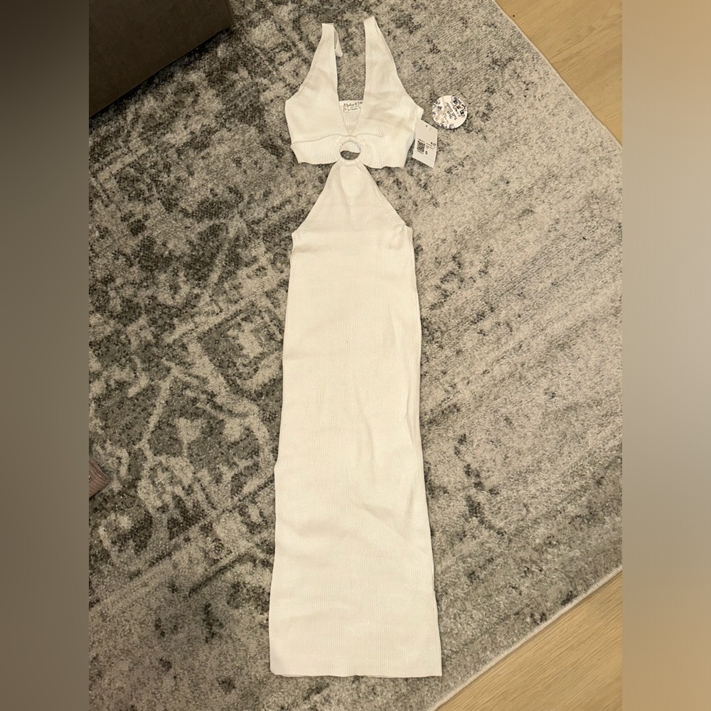 Forever 21 bodycon cut out dress